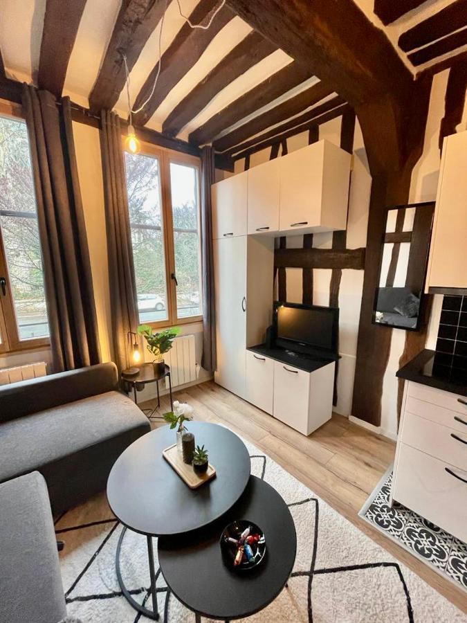 Studio Les Poutres Centre-Ville Rouen Eksteriør billede